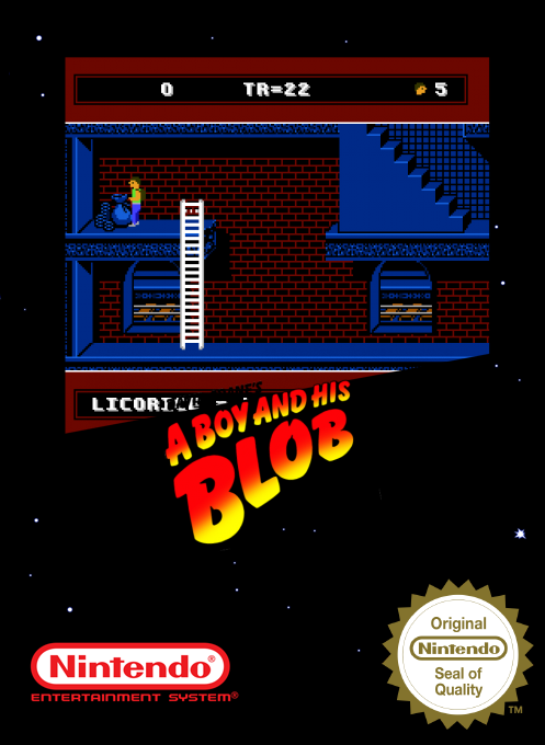 David Crane's A Boy and His Blob - Trouble on Blobolonia — box-2D (SS)