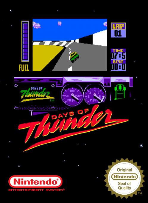 Days Of Thunder — box-2D (SS)