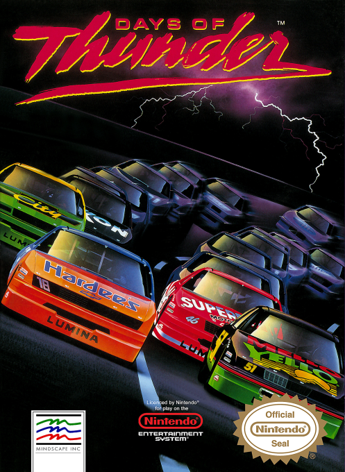 Days Of Thunder box art