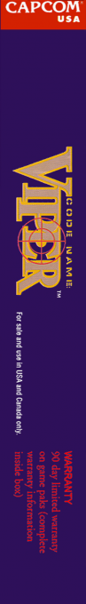 Code Name - Viper — box-2D-side (US)