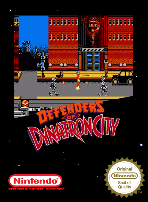 Defenders Of Dynatron City — box-2D (SS)