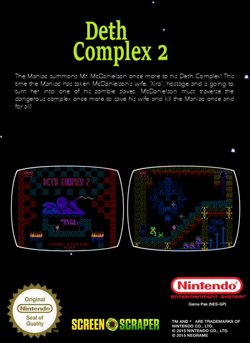 Deth Complex 2 — box-2D-back (SS)