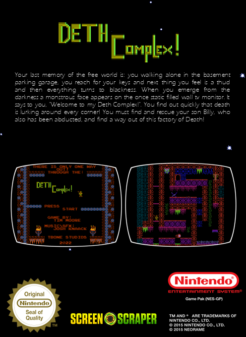 Deth Complex! — box-2D-back (SS)
