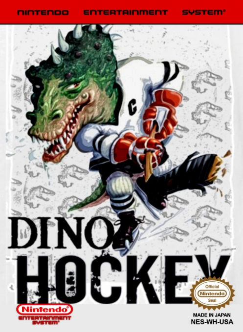 Dino-hockey box art