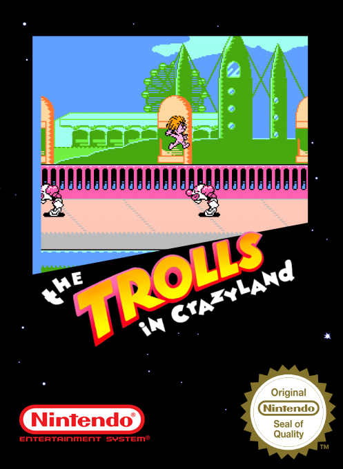 Trolls In Crazyland, The — box-2D (SS)