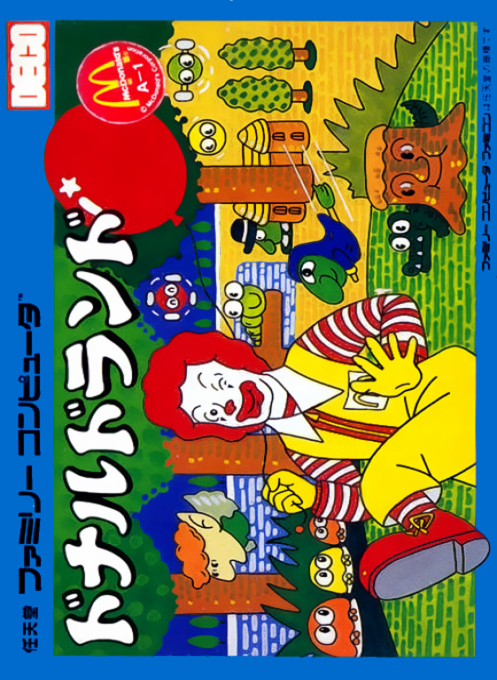 Donald Land box art