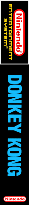 Donkey Kong — box-2D-side (US)