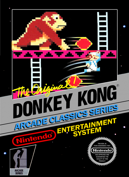 Donkey Kong box art