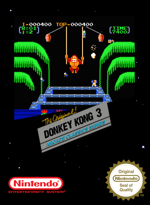 Donkey Kong 3 — box-2D (SS)