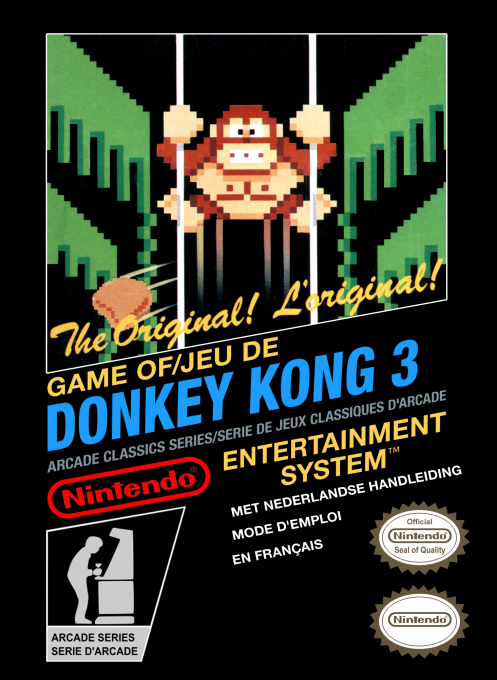 Donkey Kong 3 — box-2D (FR)