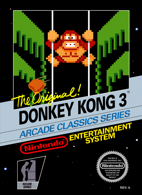 Donkey Kong 3 box art