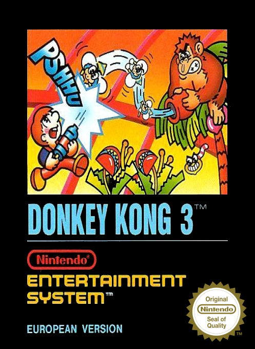 Donkey Kong 3 — box-2D (EU)