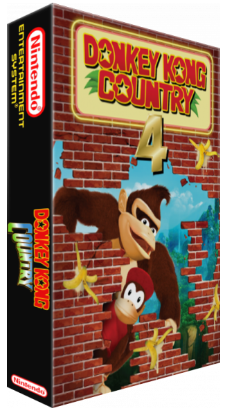 Donkey Kong Country 4 — box-3D (WOR)