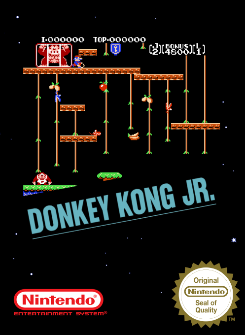 Donkey Kong Jr. — box-2D (SS)