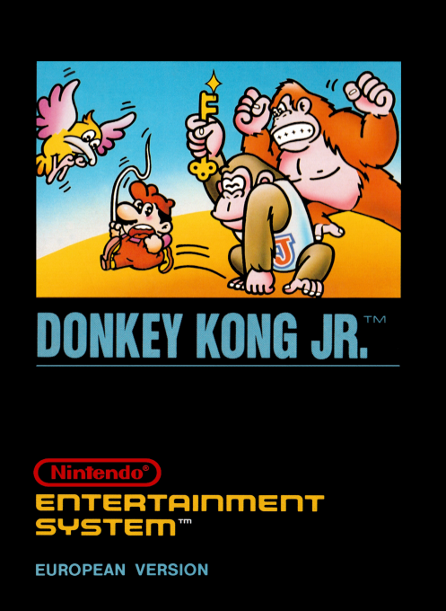 Donkey Kong Jr. — box-2D (EU)