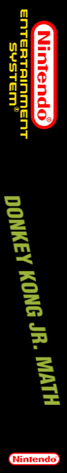 Donkey Kong Jr. Math — box-2D-side (EU)