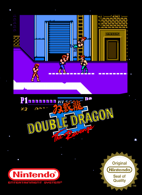 Double Dragon 2 - The Revenge — box-2D (SS)