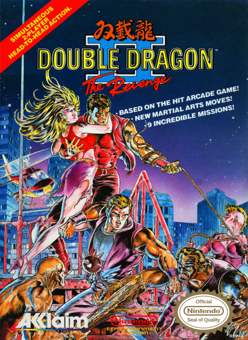 Double Dragon 2 - The Revenge box art