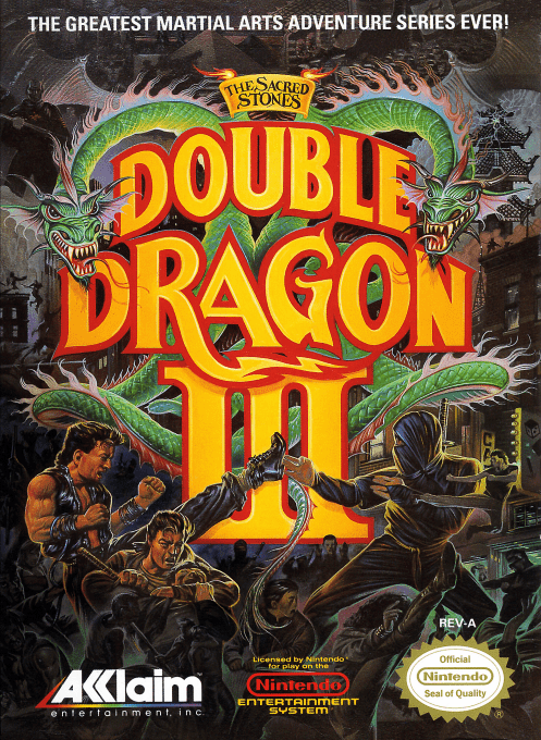 Double Dragon 3 - The Sacred Stones box art