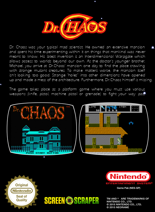 Dr Chaos — box-2D-back (SS)