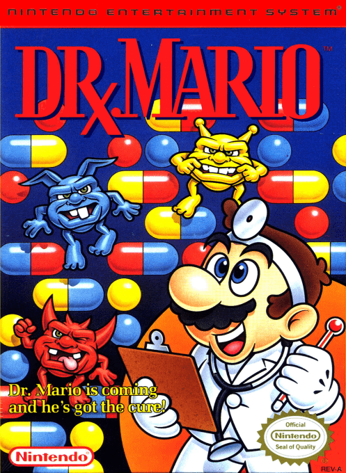 Dr. Mario box art