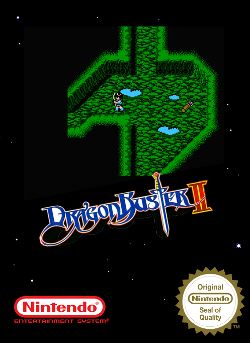 Dragon Buster 2 - Yami No Fuuin — box-2D (SS)