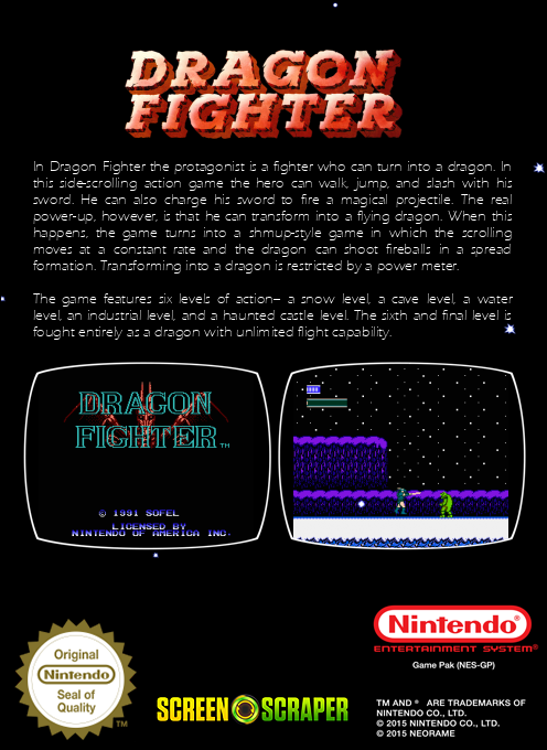 Dragon Fighter — box-2D-back (SS)