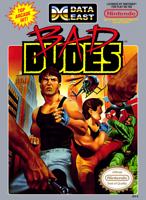 Bad Dudes vs. Dragon Ninja box art