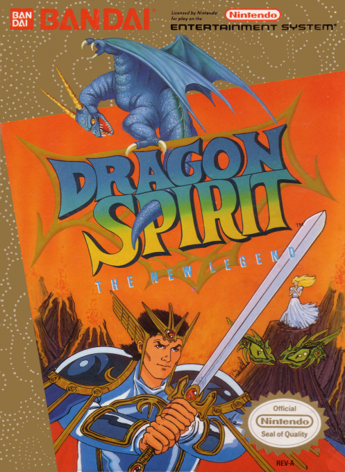 Dragon Spirit - The New Legend box art