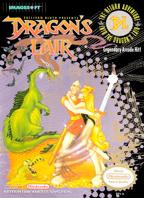 Dragon's Lair box art