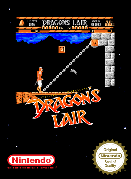 Dragon's Lair — box-2D (SS)