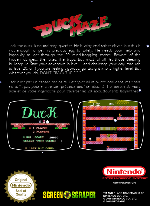 Duck Maze — box-2D-back (SS)