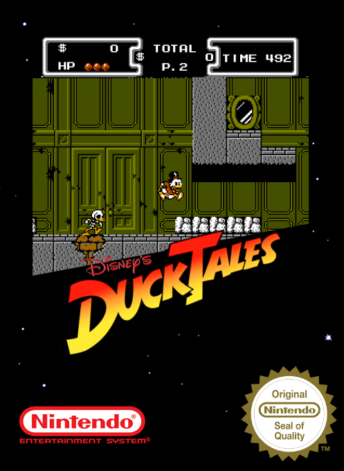 Disney's Ducktales — box-2D (SS)