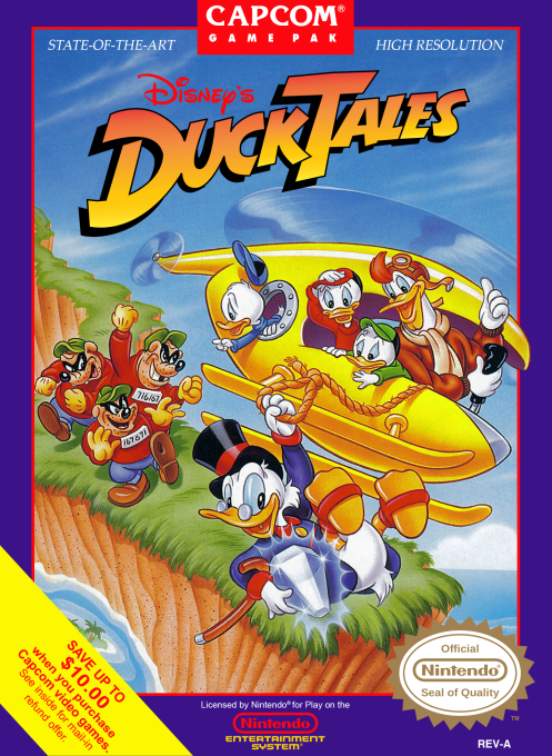 Disney's Ducktales box art