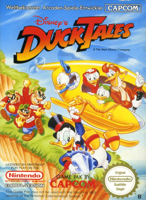 Disney's Ducktales — box-2D (DE)