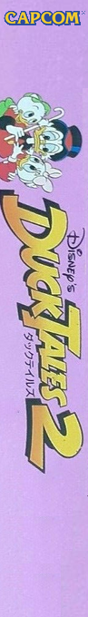 Disney's Ducktales 2 — box-2D-side (JP)
