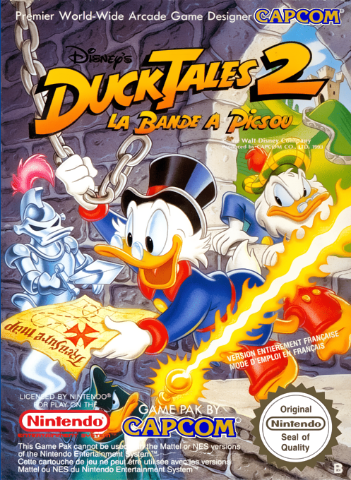 Disney's Ducktales 2 — box-2D (FR)