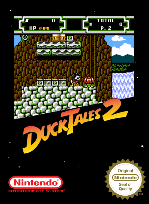 Disney's Ducktales 2 — box-2D (SS)