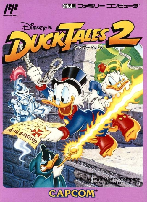Disney's Ducktales 2 — box-2D (JP)