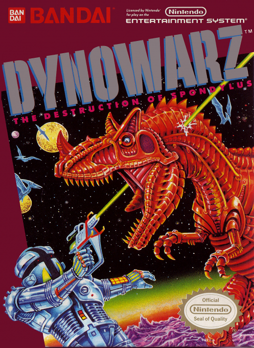Dynowarz - The Destruction Of Spondylus box art