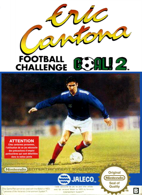 Eric Cantona Football Challenge - Goal! 2 — box-2D (EU)