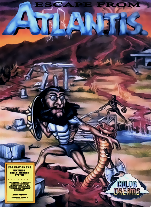 Escape from Atlantis box art