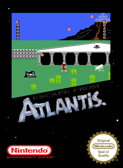 Escape from Atlantis — box-2D (SS)
