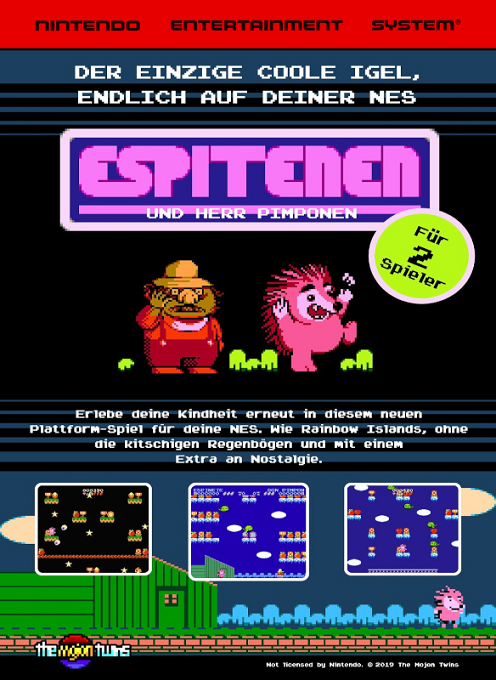 Espitenen und Herr Pimponen box art