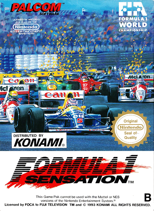 Formula 1 Sensation box art