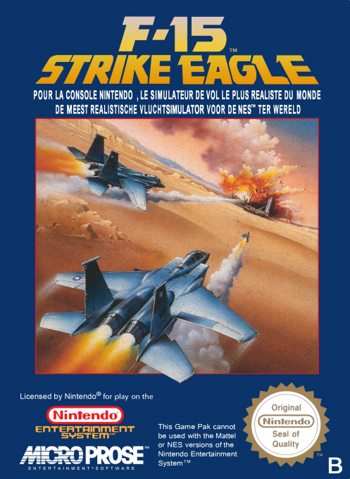 F-15 Strike Eagle — box-2D (FR)