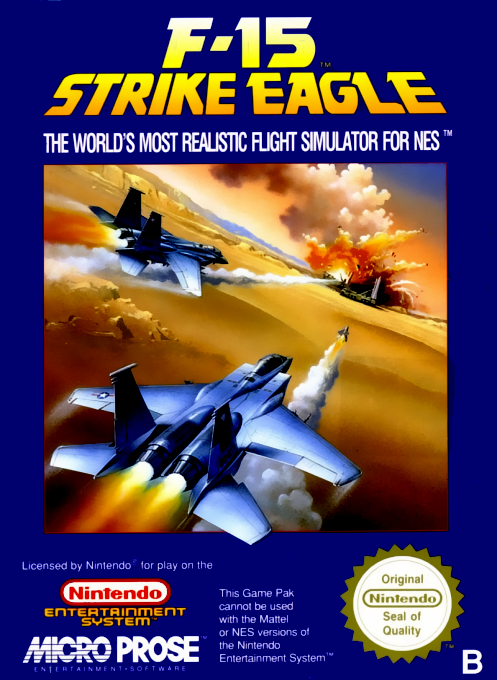 F-15 Strike Eagle — box-2D (EU)