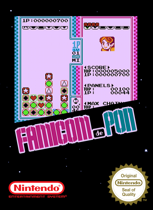 Famicom de Pon box art