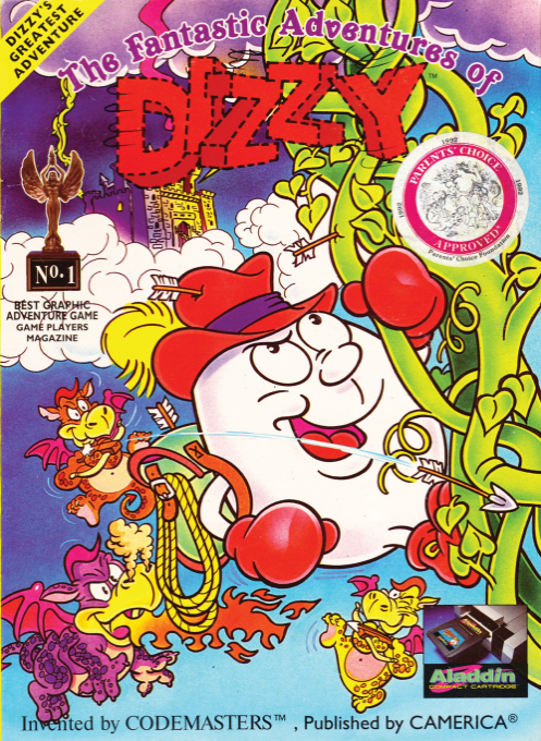 Fantastic Adventures Of Dizzy, The box art