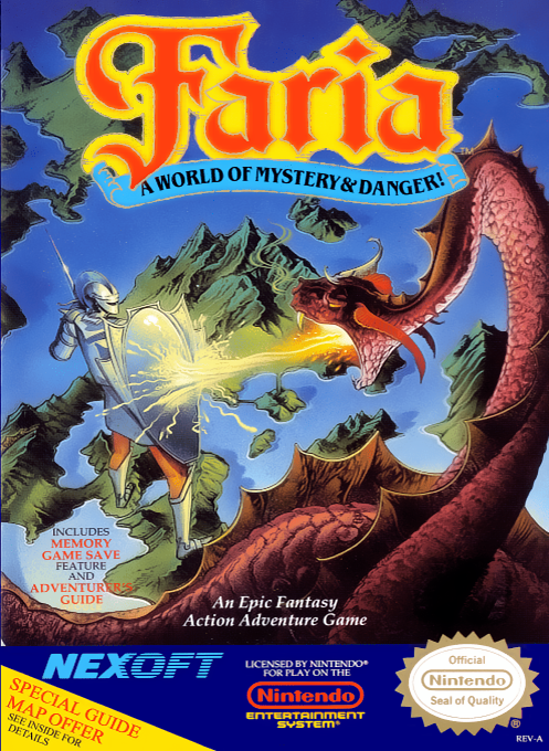Faria - A World Of Mystery And Danger! box art